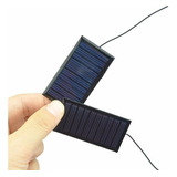Mini Celula Painel Placa Energia Solar Fotovoltaico 5v 40ma