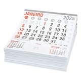 Mini Comercial 14x15cm 100 Un Bloco De Calendário