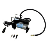 Mini Compressor De Ar Automotivo Portátil 150psi 35l/min 12v Cor Prata