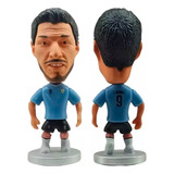 Mini Craque Luis Suárez Uruguai Miniatura Futebol Starsports