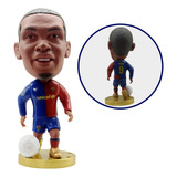 Mini Craque Samuel Eto'o Barcelona Miniatura Futebol Soccerw