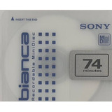 Mini Disk Sony 74 Minutos - 4 Unidades 