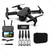 Mini Drone Ls E88 Pro Zangão Preto Camera Full Hd 1080p