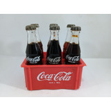 Mini Engradado Antigo Coca-cola Miniatura Garrafa Anos 80