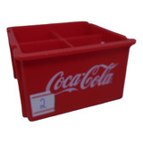 Mini Engradado De Coca-cola 6cm Vermelho