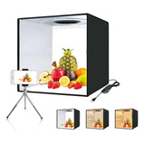 Mini Estúdio Portátil 40x40 Cabine De Fotos Com Iluminação