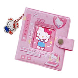 Mini Fichario Para Fotos E Cards Hello Kitty
