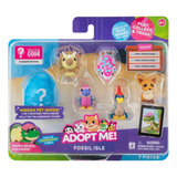 Mini Figure, Pacote Com 6 Unidades, Adoptme Fossil Isle, Com