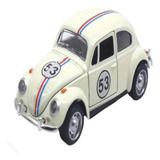 Mini Fusca Metal De Corrida Para Colecionadores E Decoração.