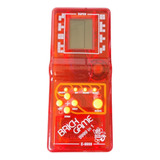 Mini Game De Mão Retrô Portátil Com 9999 Jogos Cor Vermelho