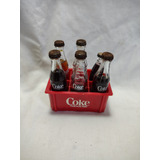 Mini Garrafinhas E Engradado Da Coca Cola ( Leia O Anúncio )
