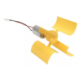Mini Gerador De Energia Eólica Com Led E Pás Educativo/nfe