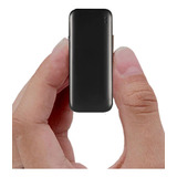 Mini Gravador Voz Video Espiao Pequeno Esconde Facil Black 