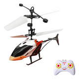 Mini Helicóptero Com Controle Remoto Sensor Brinquedo Voa