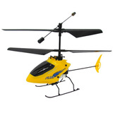 Mini Helicóptero Flash 210a - Rádio 4 Canais 2.4ghz Amarelo