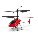 Mini Helicóptero Solo V1 - Rádio 4 Canais 2.4ghz Vermelho