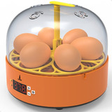 Mini Incubadora Digital 6 Ovos Galinha Pato Semi Automática