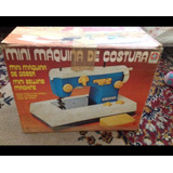 Mini Maquina De Costura Antiga Estrela Na Caixa C/manual