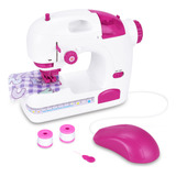 Mini Máquina De Costura Rosa Ateliê Realista Da Zippy Toys