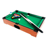 Mini Mesa De Bilhar Jogo Snooker Sinuca Brinquedo Completo
