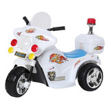 Mini Moto Elétrica Importway Infantil Branca Farol Sons Kid Cor Branco Voltagem Do Carregador 110v/220v
