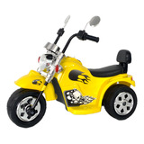 Mini Moto Elétrica Infantil 6v A Bateria C/ Luz Tipo Harley