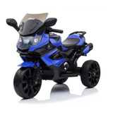 Mini Moto Elétrica Infantil Triciclo Criança Motorizado Cor Azul-marinho Voltagem Do Carregador 110v