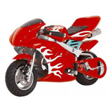 Mini Moto Pocket Speed Infantil 49cc Importway Vermelha