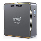 Mini Pc Intel Mini Pc Quad Core Com Windows Windows 11, Intel Celeron N5105, Memória Ram De 8gb E Capacidade De Armazenamento De 256gb - 110v/220v