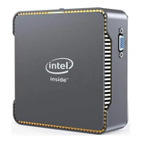 Mini Pc Intel Nuc Quad Core Com Windows 11 Pro, Intel Celeron N5105, Memória Ram De 16gb - 110v/220v Cor Cinza