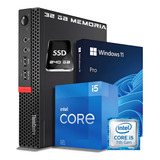 Mini Pc Lenovo Core I5 7° Gen 32gb Ram 240 Gb Ssd Windows 11