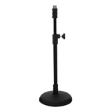 Mini Pedestal Suporte Microfone Bumbo Ampli Regulagem 50cm