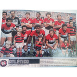 Mini Póster Atlético Campeao Paranaense 1982