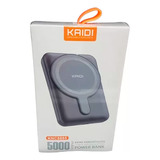 Mini Power Bank Carga Rápida Sem Fio 5000 Mah Knc-8885