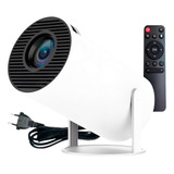 Mini Projetor Portátil 4k Android Full Hd Smart Wifi Cinema Cor Branco 127/220v