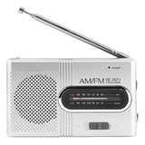 Mini Rádio Portátil Am Fm Yoidesu Bc-r21 Com Caixas De Som M