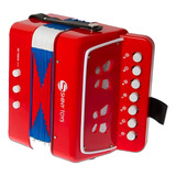 Mini Sanfona Acordeon Infantil Gaita Max Midia Brinquedo