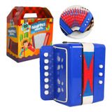 Mini Sanfona Infantil Gaita Top Acordeon Brinquedo Educativo