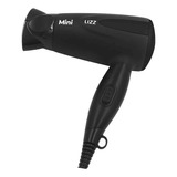 Mini Secador De Cabelos Preto 1200w Bivolt - Lizz