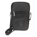 Mini Shoulder Bag Traxart Ripstop Preto Alça Ajustável