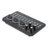 Mini Sound Mixer Board Live Card 5.0 Redução De Ruído 6