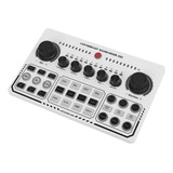 Mini Sound Mixer Board Live Card Com Redução Inteligente De