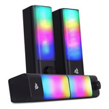 Mini Soundbar Bluetooth P2 Caixa De Som Potente Smart Tv Pc Cor Preto