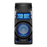 Mini System Sony Mhc-v43d Preto Com Bluetooth 450w De Potência - 127/220v