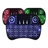 Mini Teclado Led Touchpad Wireless Usb Smart Tv Ps3 Preto