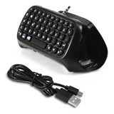 Mini Teclado Sem Fio Bluetooth Para Jogos Chatpad Para Ps4