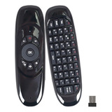 Mini Teclado Sem Fio Mouse Touch Tv Wireless Com Luz