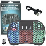 Mini Teclado Touchpad Wireless Usb Smart Tv Ps3 Xbox Netflix