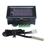Mini Termostato Digital Controlador Temperatura 12v Sensor 