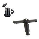 Mini Tripé Ball Head 1/4 P/ Gopro Gimbal Osmo Zhiyun Outros